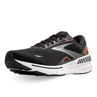 Brooks Men's Adrenaline Gts 23 Sneaker, Black Black Ebony, 44.5 EU on sale